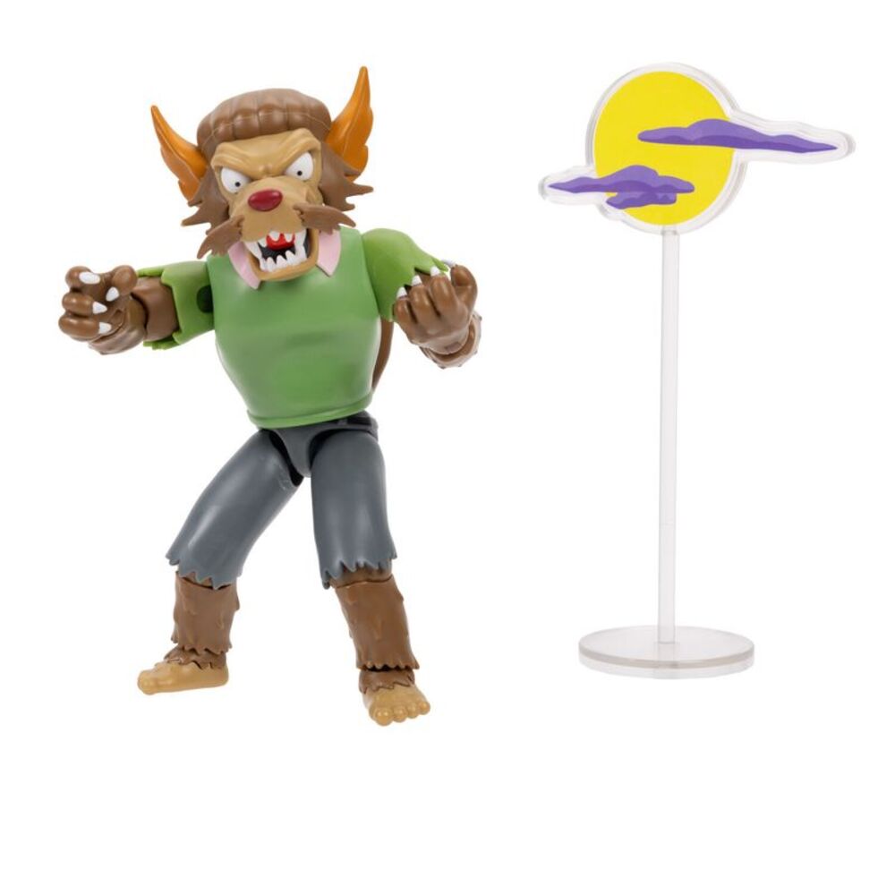 Simpsons - Treehouse of Horror Werewolf Ned Flanders Deluxe 5 inch Figure